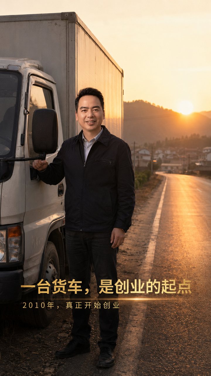 台货车,是创业的起点